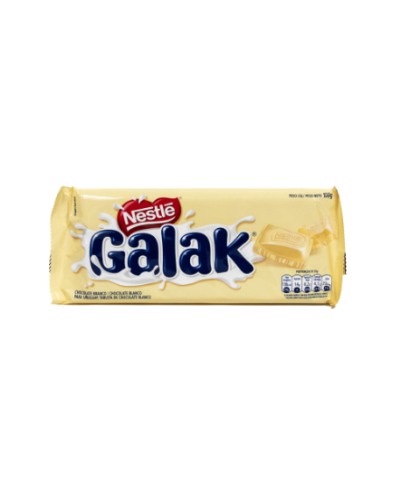 GALAK Barra MilkFirst Blanco 6(12x90g) EC