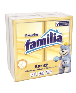 PANUELOS FAMILIA KARITE 3HJ. 30X4X10